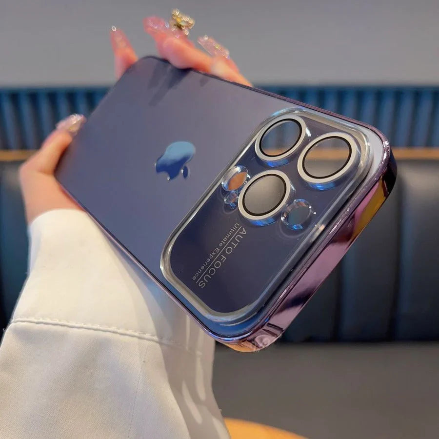 Chromatic Lens Camera Protection Case For iPhone Series