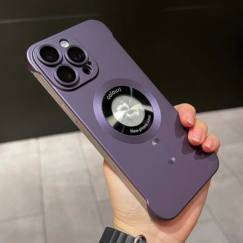 Frameless Chromatic Logocut Magnetic Case - iPhone