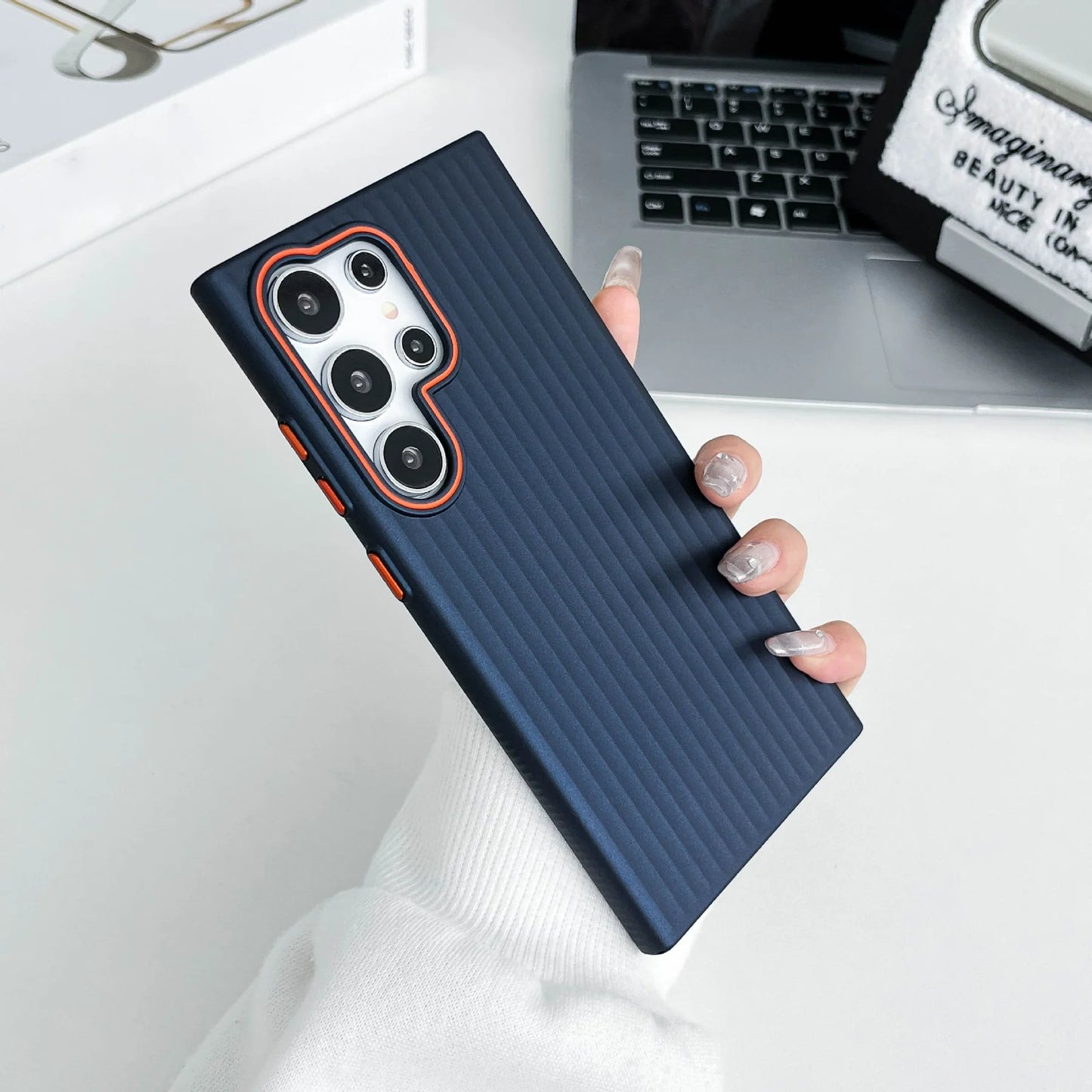 Matte Corrugated Case- Samsung