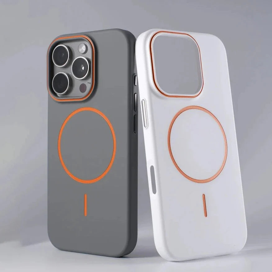 Frosted Magsafe Glossy Case- iPhone