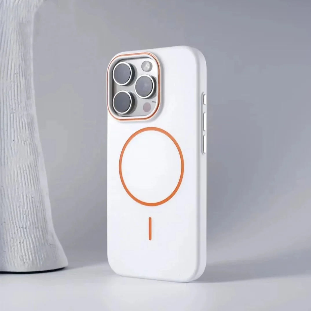 Frosted Magsafe Glossy Case- iPhone