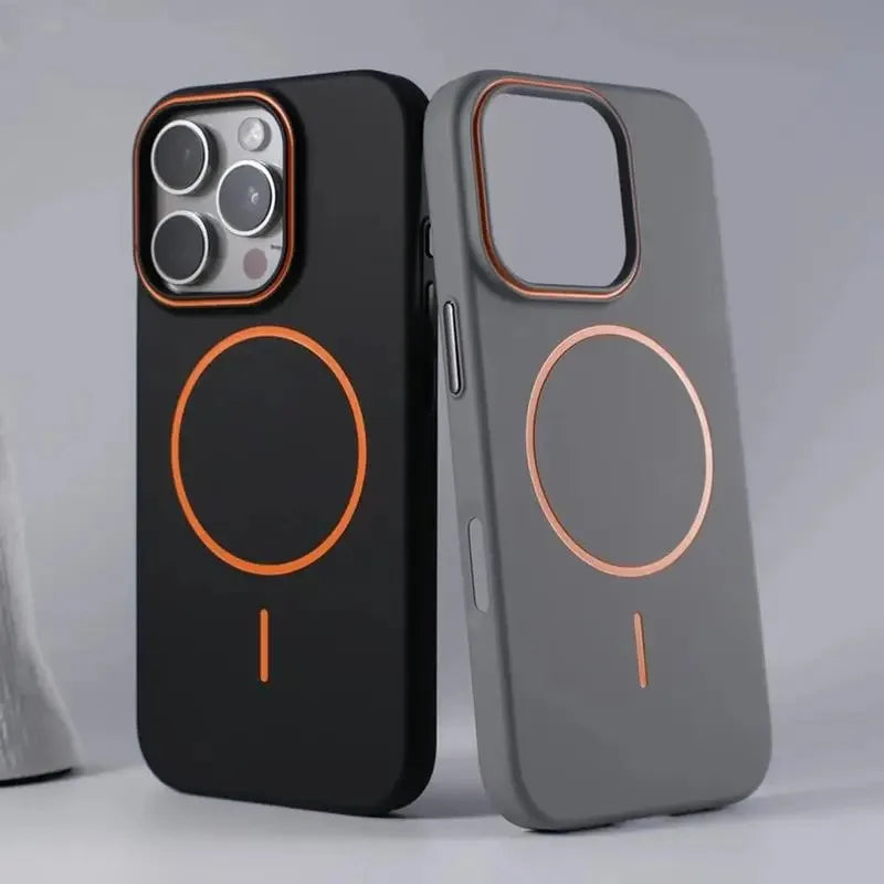 Frosted Magsafe Glossy Case- iPhone