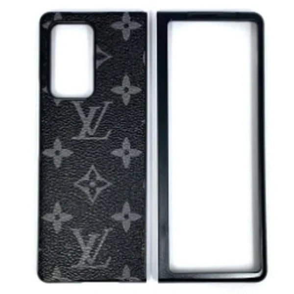 Premium L V Pattern Hard Back Case for Galaxy Z Fold Series