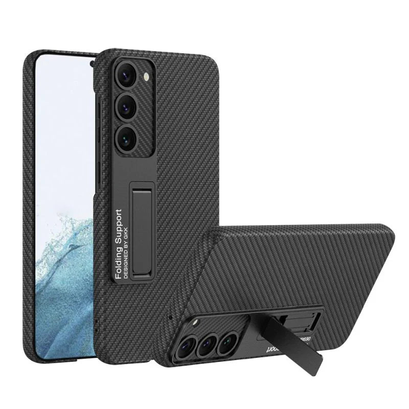 Ultra Thin Leather Case with Bracket - Samsung