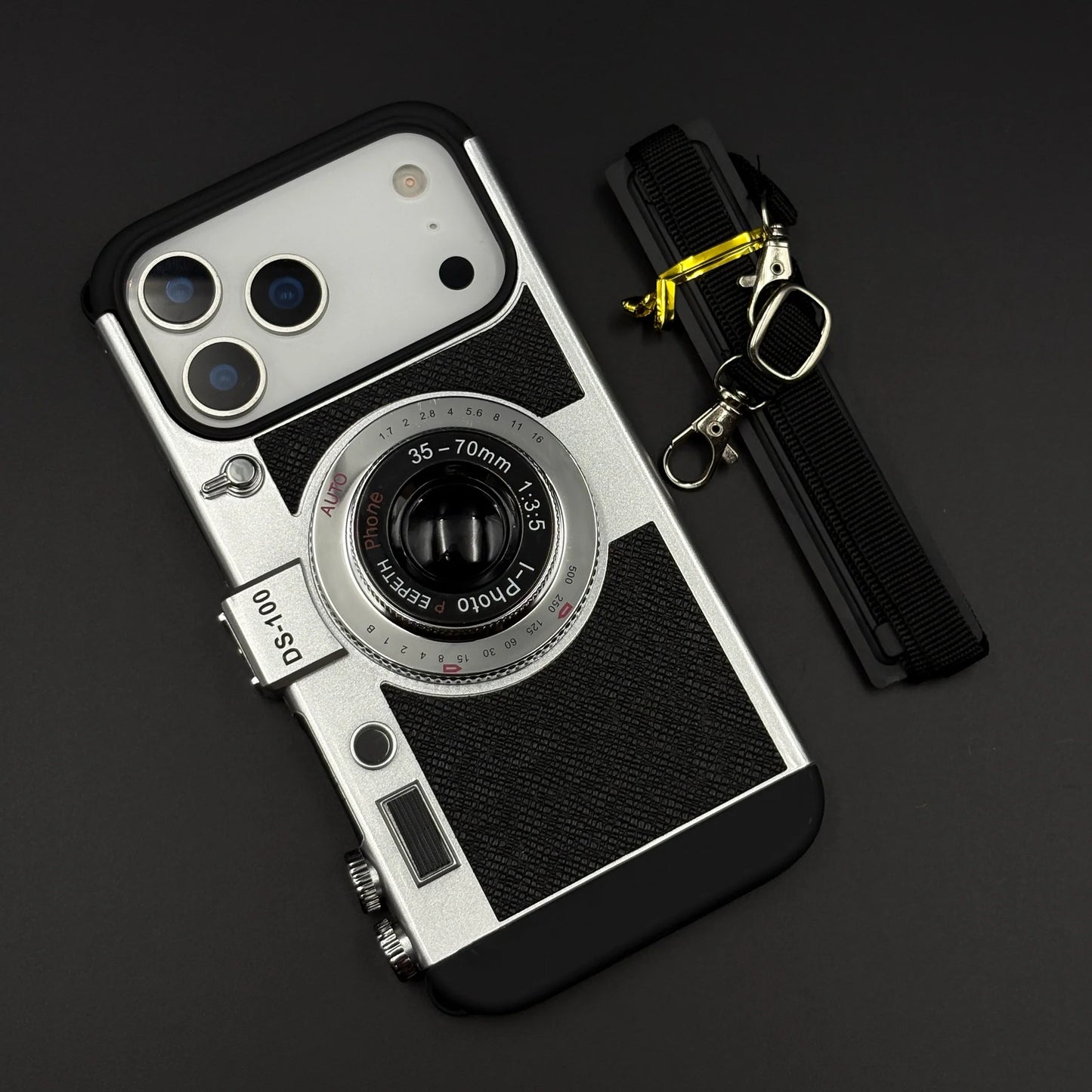 3D Retro Vintage Camera Case- iPhone 17 Series