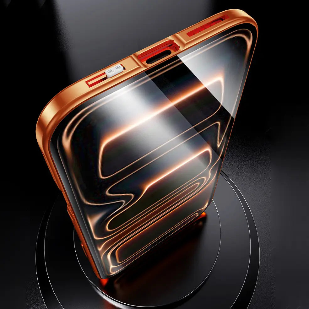 Full Protection Twin Glass Shield Case - iPhone Series