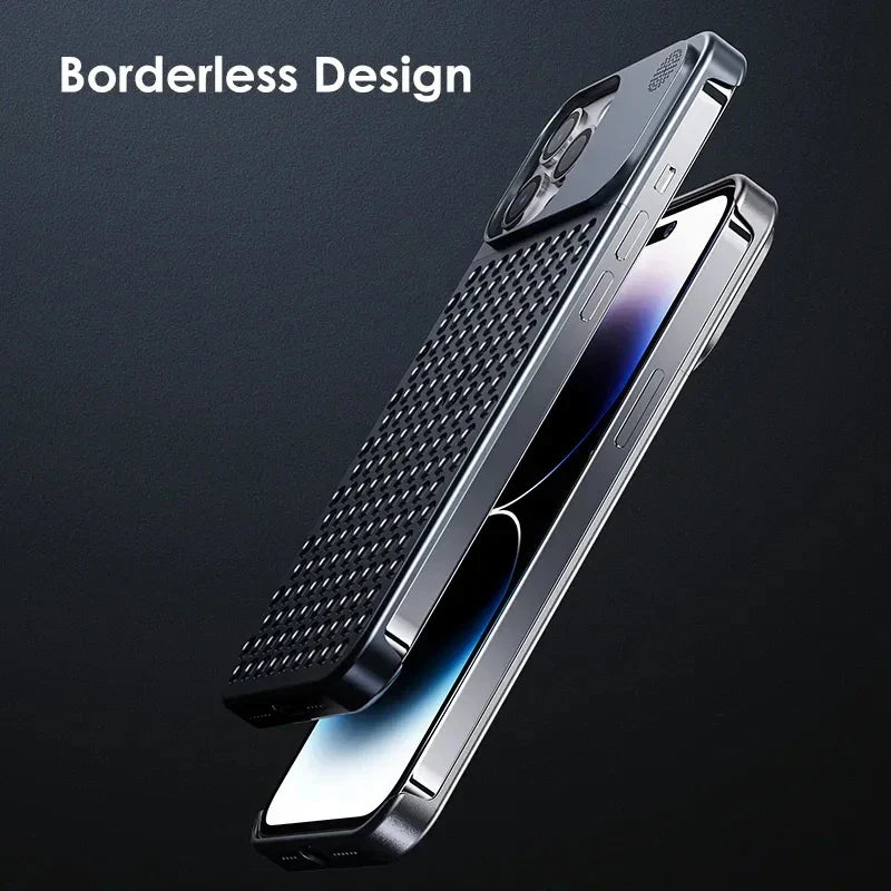 Metallic Hybrid TPU Alloy Case- iPhone