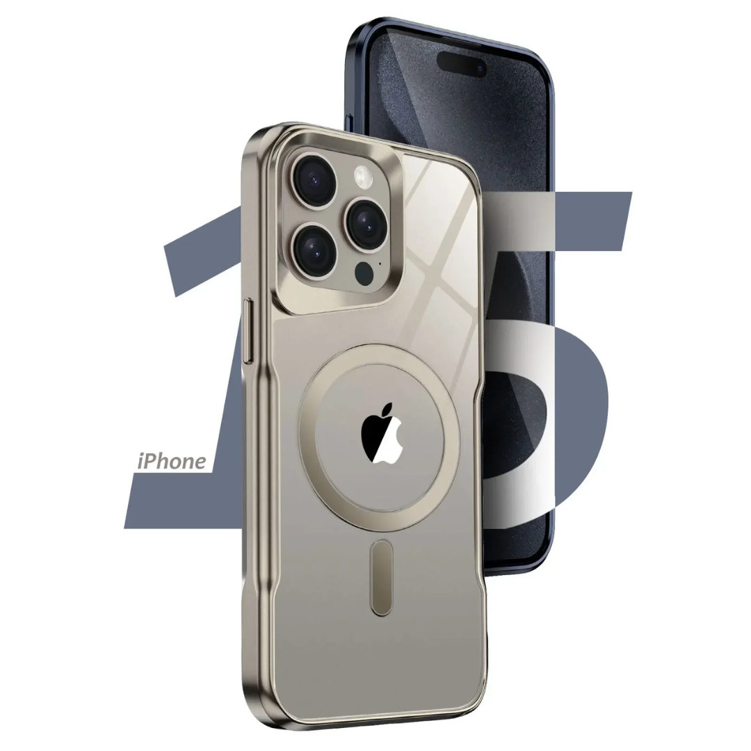 Luxury Plating Magnetic Case- iPhone