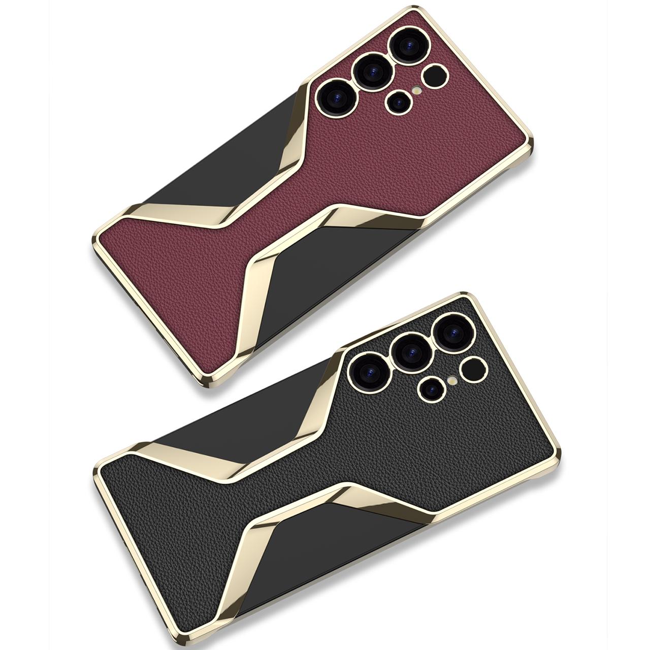 Elegant Borderless Leather Case - Samsung