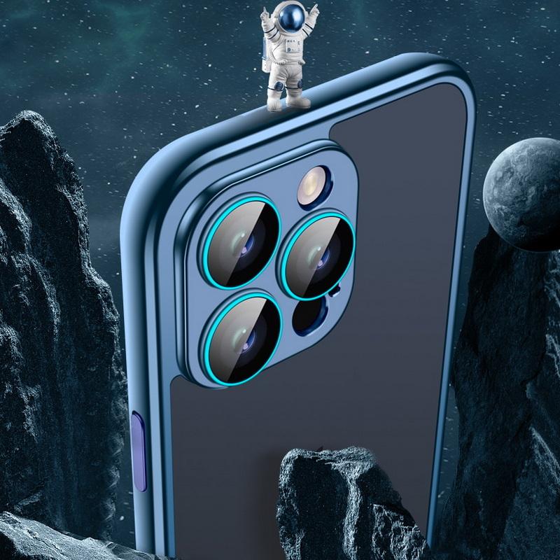 Trendy PC Bumper Protection with Electroplated Finish for iPhone 15 Series