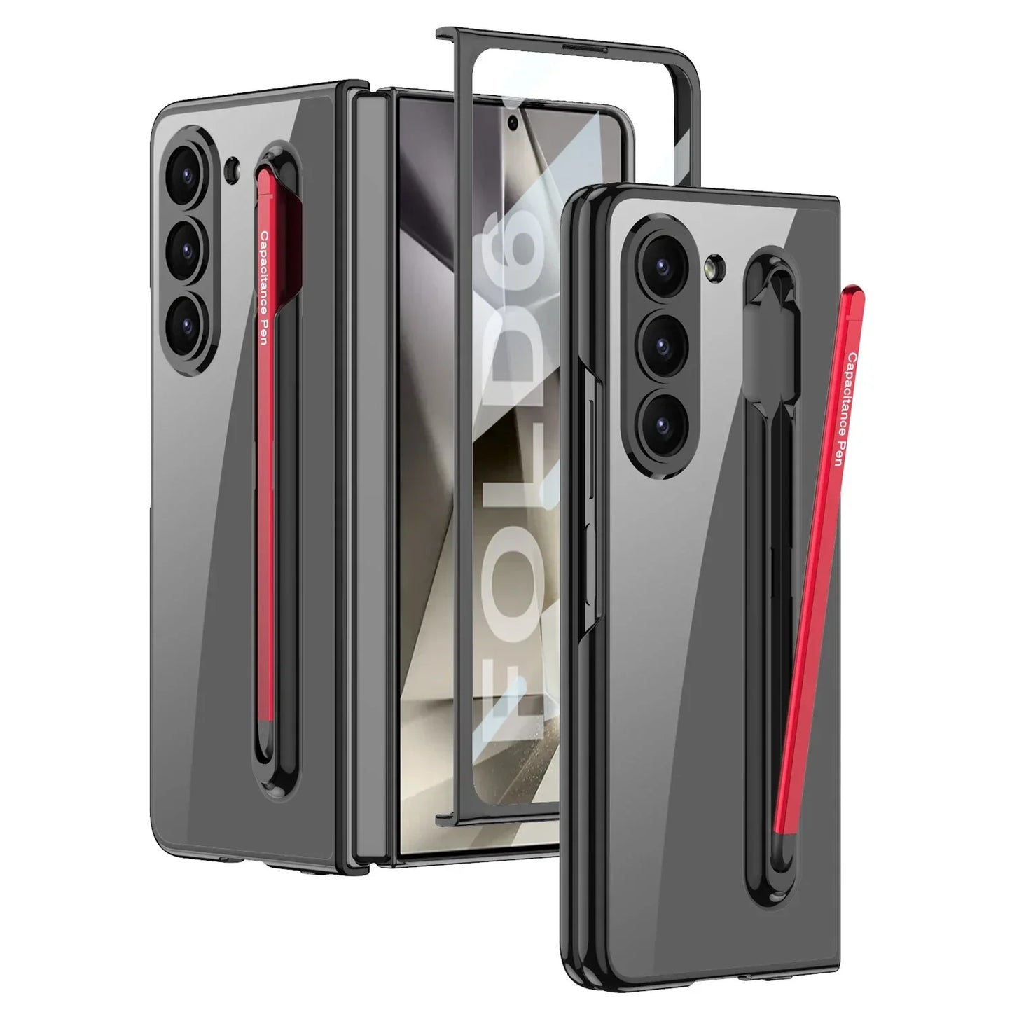 Transparent ShieldX For Galaxy Z Fold Series