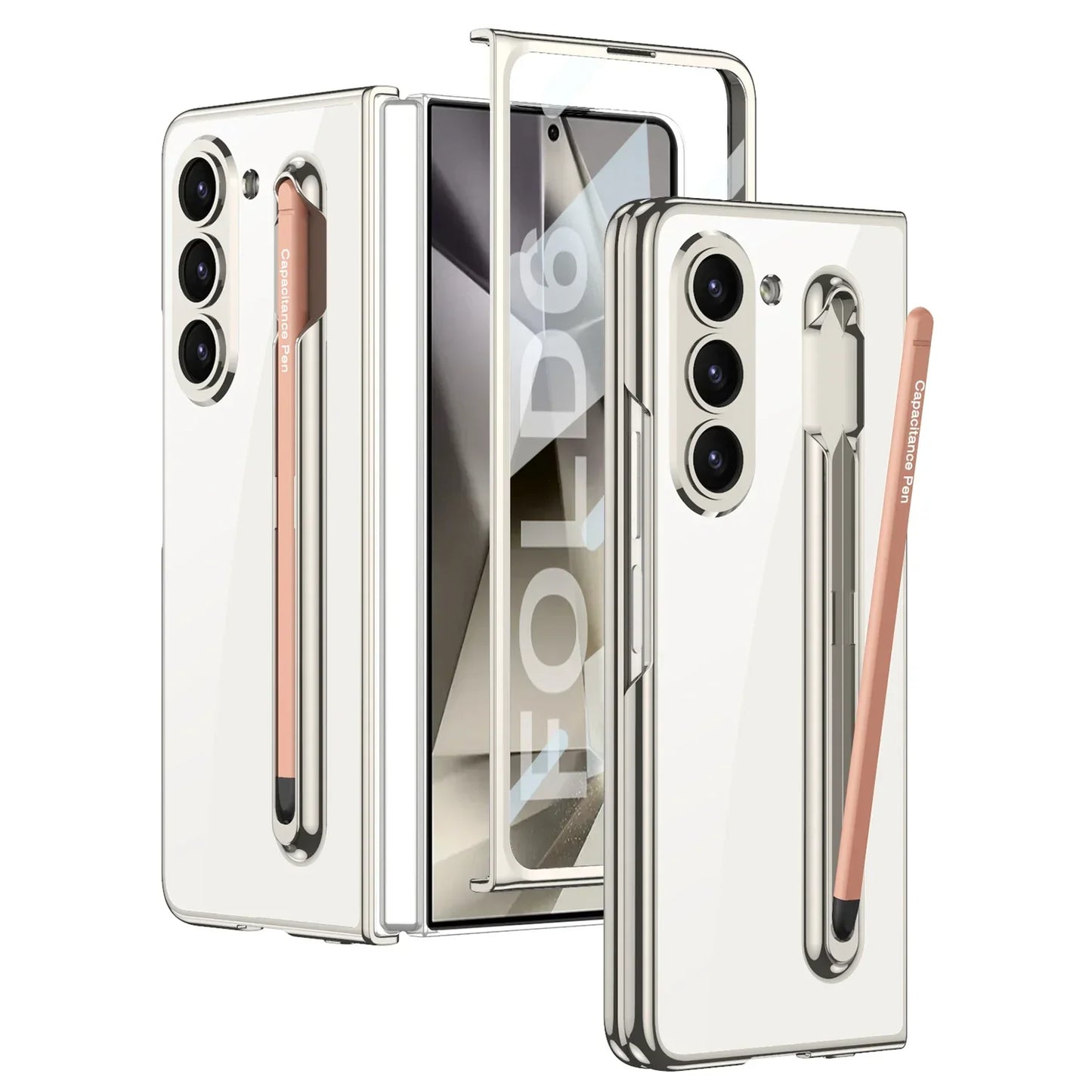 Transparent ShieldX For Galaxy Z Fold Series