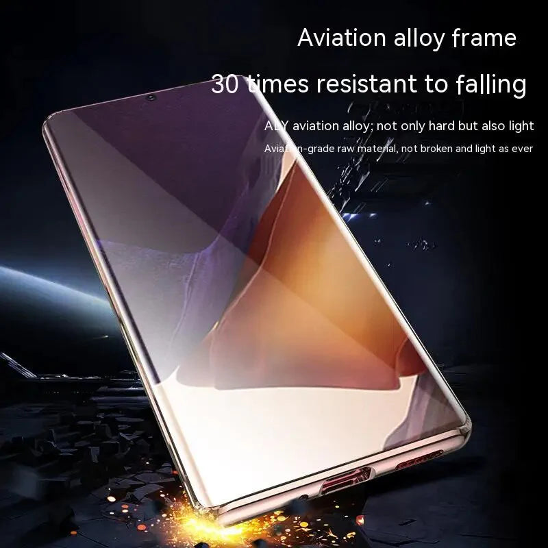 Shield Magnetic Plated 360 Degrees Protection Transparent Glass Cover