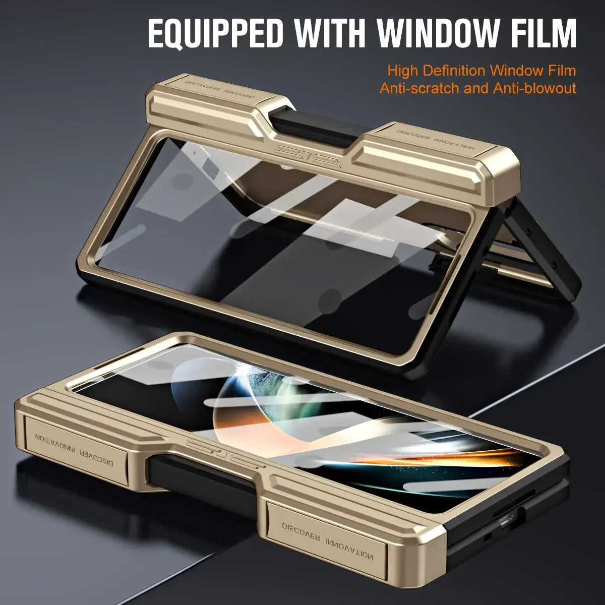 Shockproof Case with Hinge Protection for Samsung Galaxy Z Fold 6 / Z Fold 5