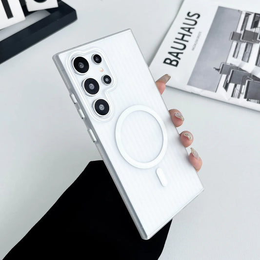 Hybrid Corrugated MagSafe Case For Samsung Galaxy S Series