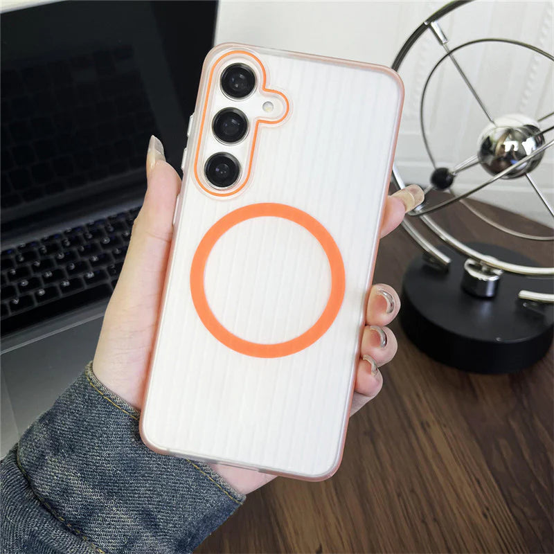 Hybrid Corrugated MagSafe Case For Samsung Galaxy S Series