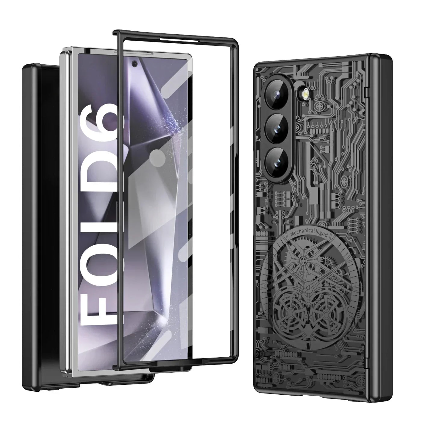 Mechanical Design Case For Galaxy Z Fold Series