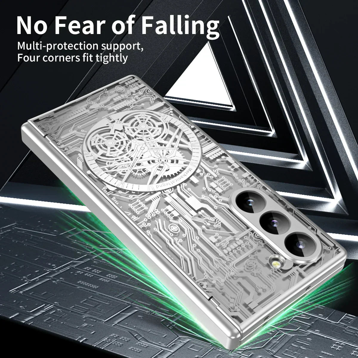 Mechanical Design Case For Galaxy Z Fold Series