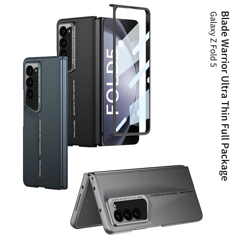 Full Protection Case Screen Glass For Galaxy Z Fold Series