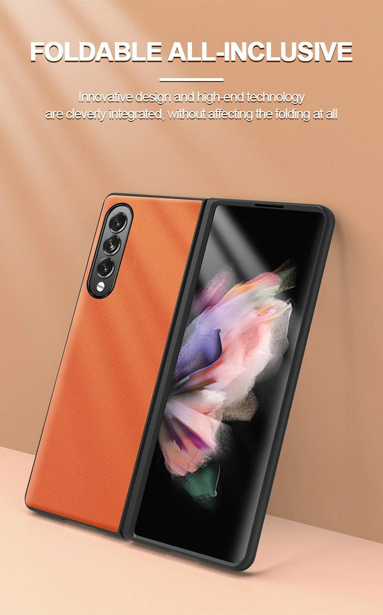 Vegan Leather Fold 3 Protective Cover