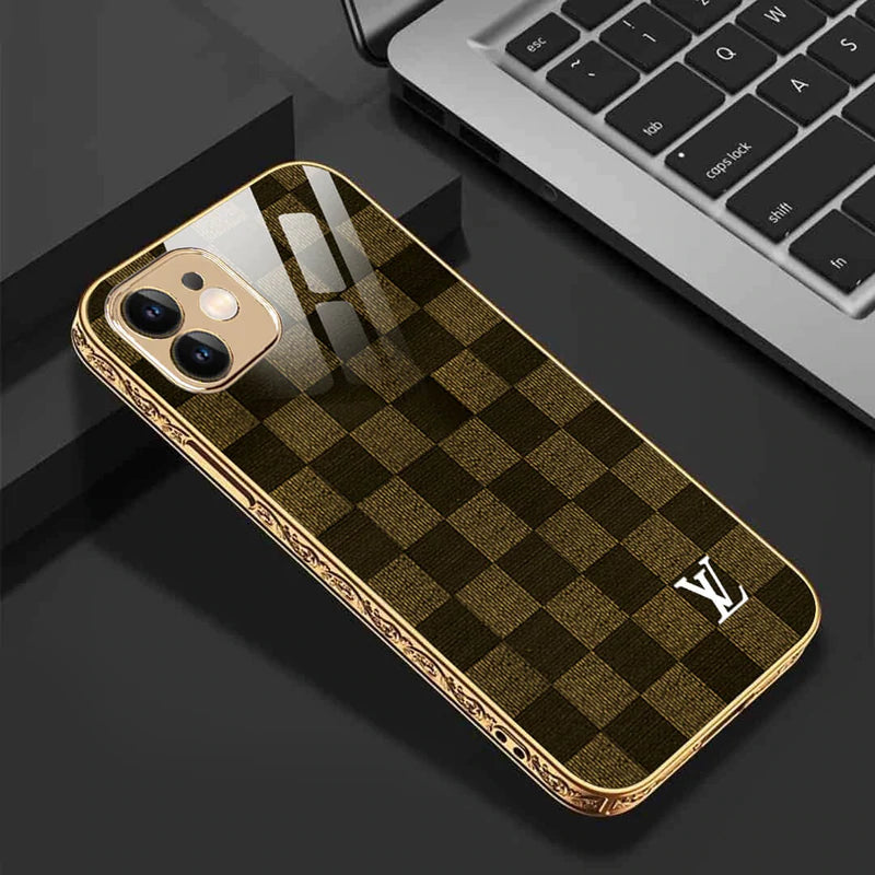 Check Pattern LV Perfect Case For iPhone 12-Series – CASEIO