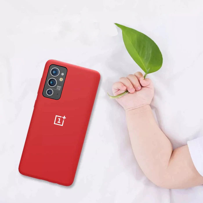 OnePlus 9RT Liquid Silicone Logo Case