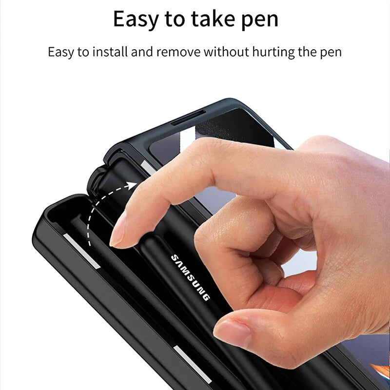 MAGNETIC FRAME KICK STAND ALL-INCLUDED CASE WITH S PEN SLOT Z FOLD 5