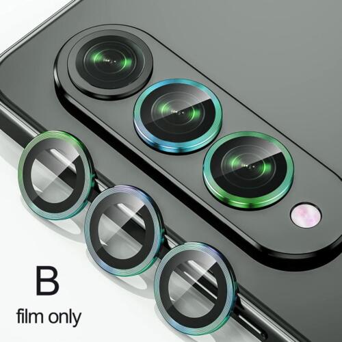 Metal Camera Protector For Samsung Galaxy Z Fold 4 Lens Ring Glass Protector.
