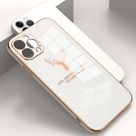 iPhone 13 Pro -  Inspirational Electroplating Deer Case