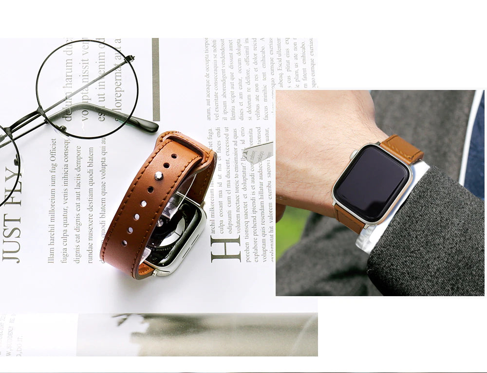 Pride Edition INK LEATHER STRAP FOR SMART-WATCH