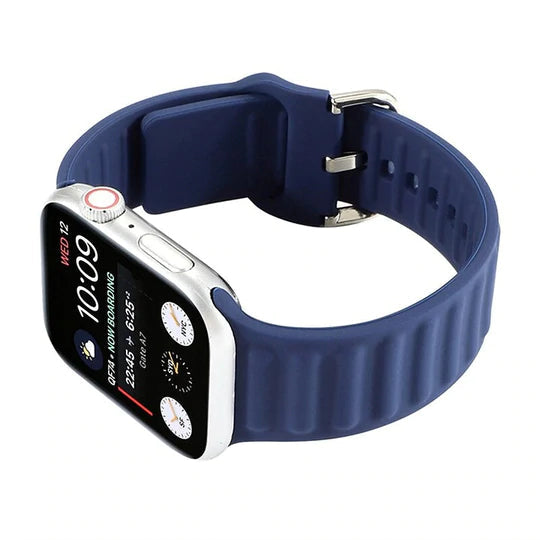 MIDNIGHT BLUE PREMIUM SPORTS SILICONE STRAPS