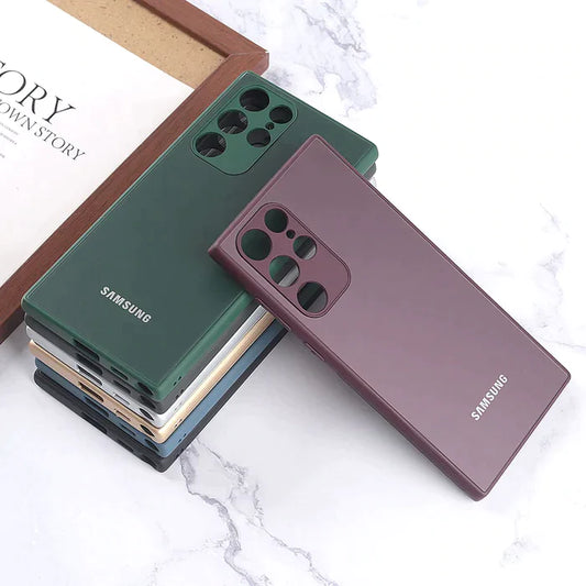 Matte Finish TPU Protective Back Case- Samsung