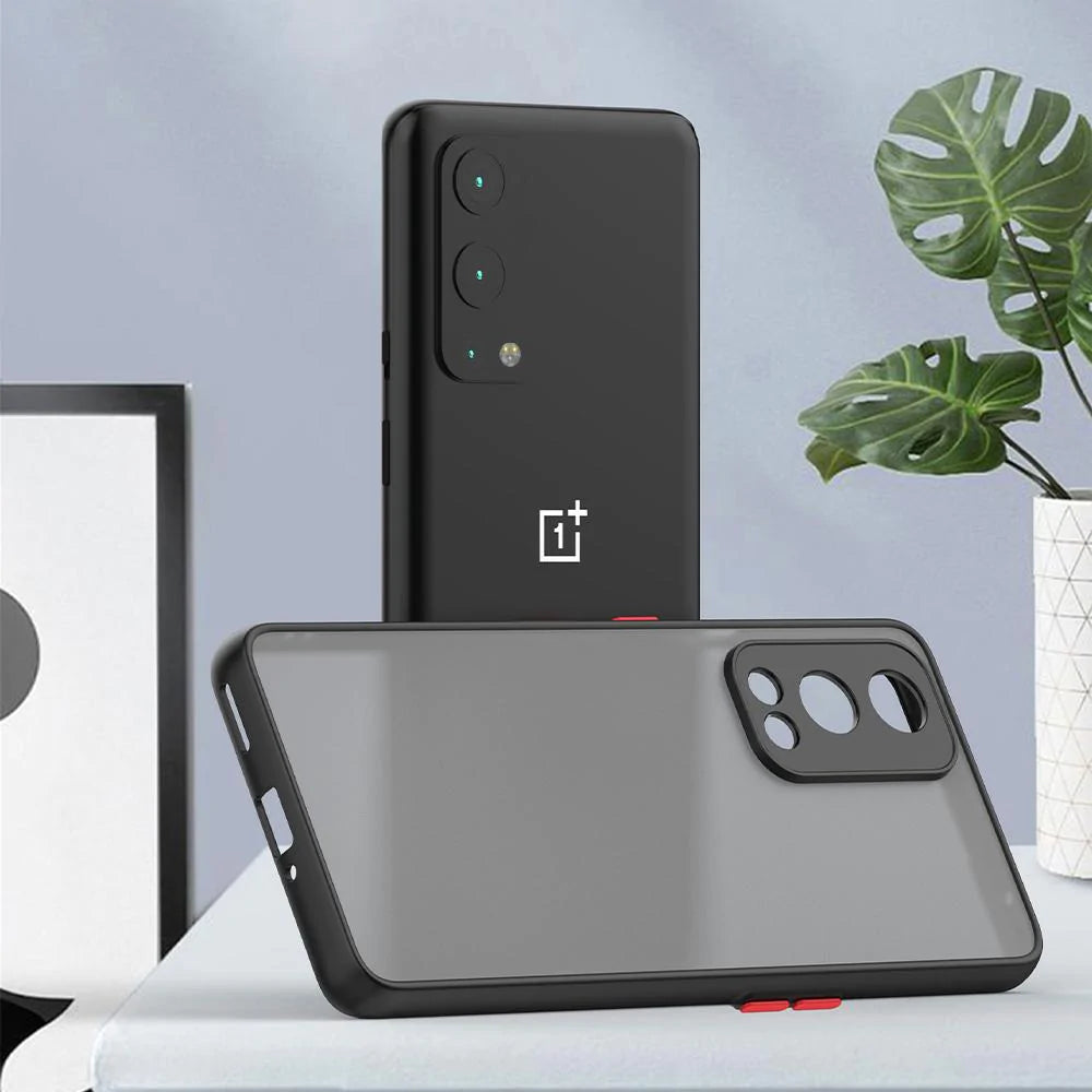 OnePlus Nord 2 Luxury Silicon Matte Camera Closed Case