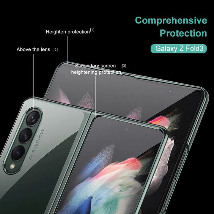 Samsung Galaxy Z Fold 3 Transparent Border Case