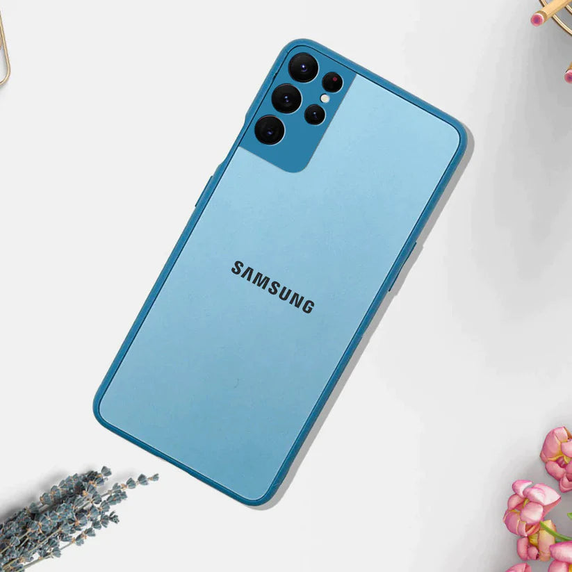 Matte Finish Protective TPU Back Case For Galaxy S22 Ultra