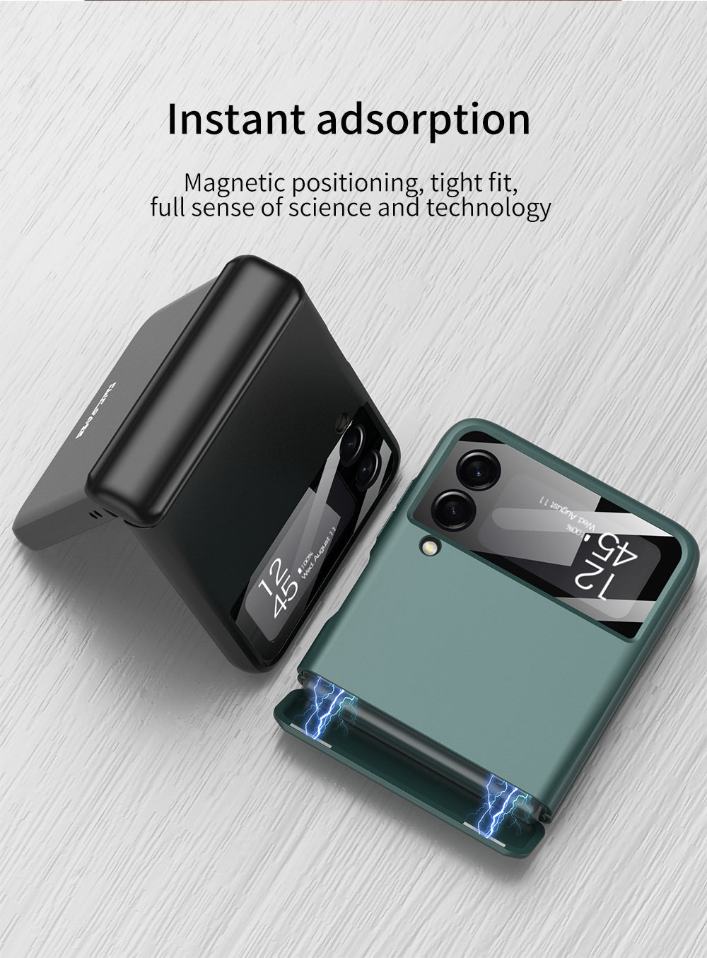 MAGNETIC FOLDING ALL-INCLUSIVE SHELL CASE FOR GALAXY Z FLIP 4