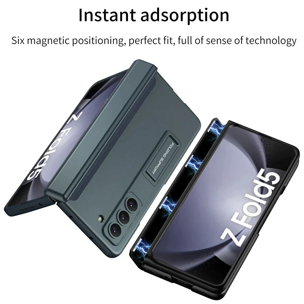MAGNETIC FRAME KICK STAND ALL-INCLUDED CASE WITH S PEN SLOT Z FOLD 5