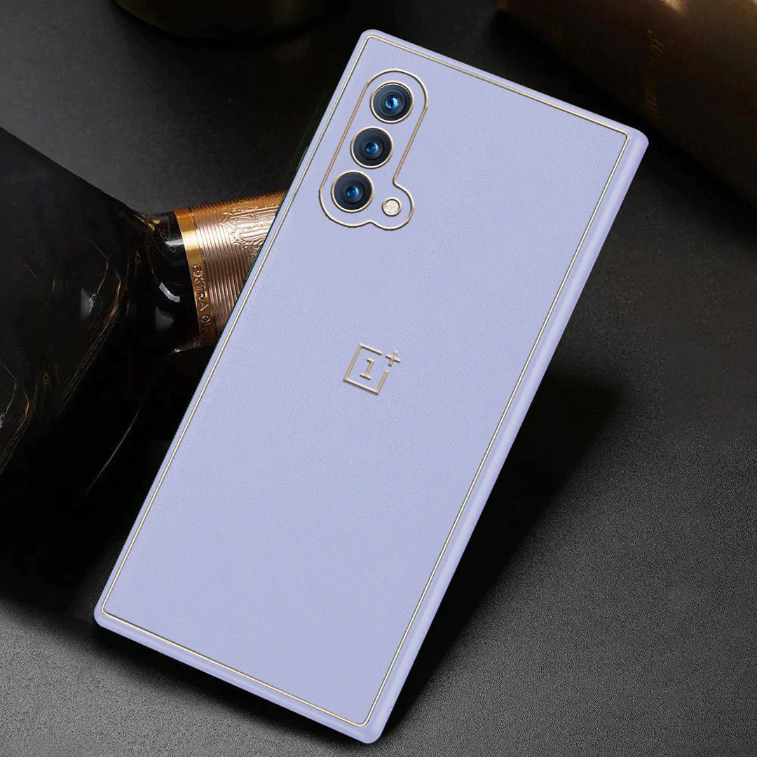 Luxury Design Leather Back Case OnePlus Nord CE