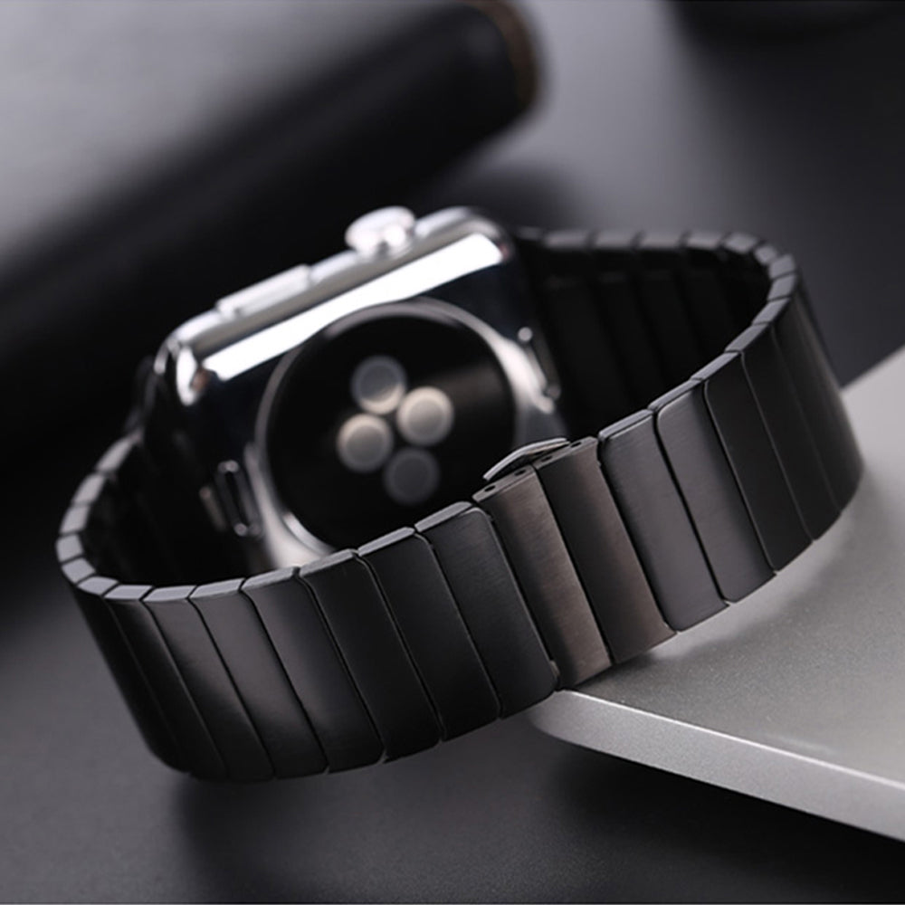 Ceramic Stainless Steel Apple Watch Band