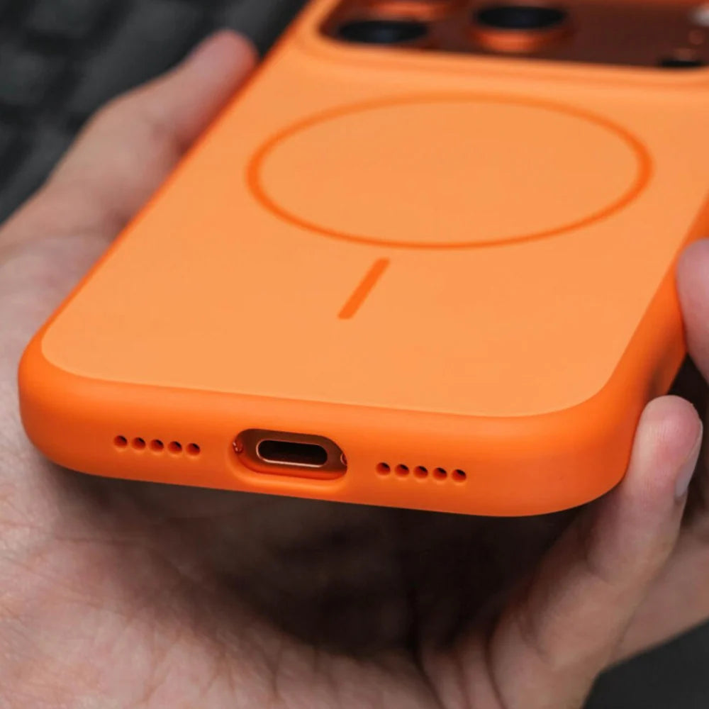 Premium Silicone Back Case- iPhone