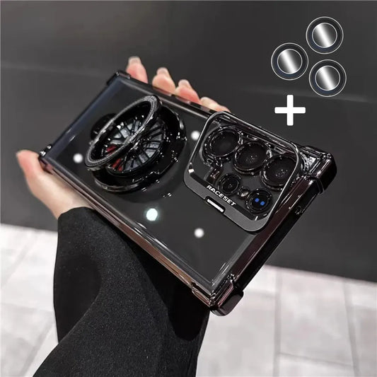 Turbo Wheel Magnetic Kickstand Case -Samsung