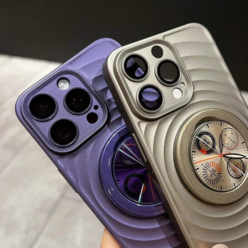 Matte Frosted Magsafe Compass Case for iPhone Series