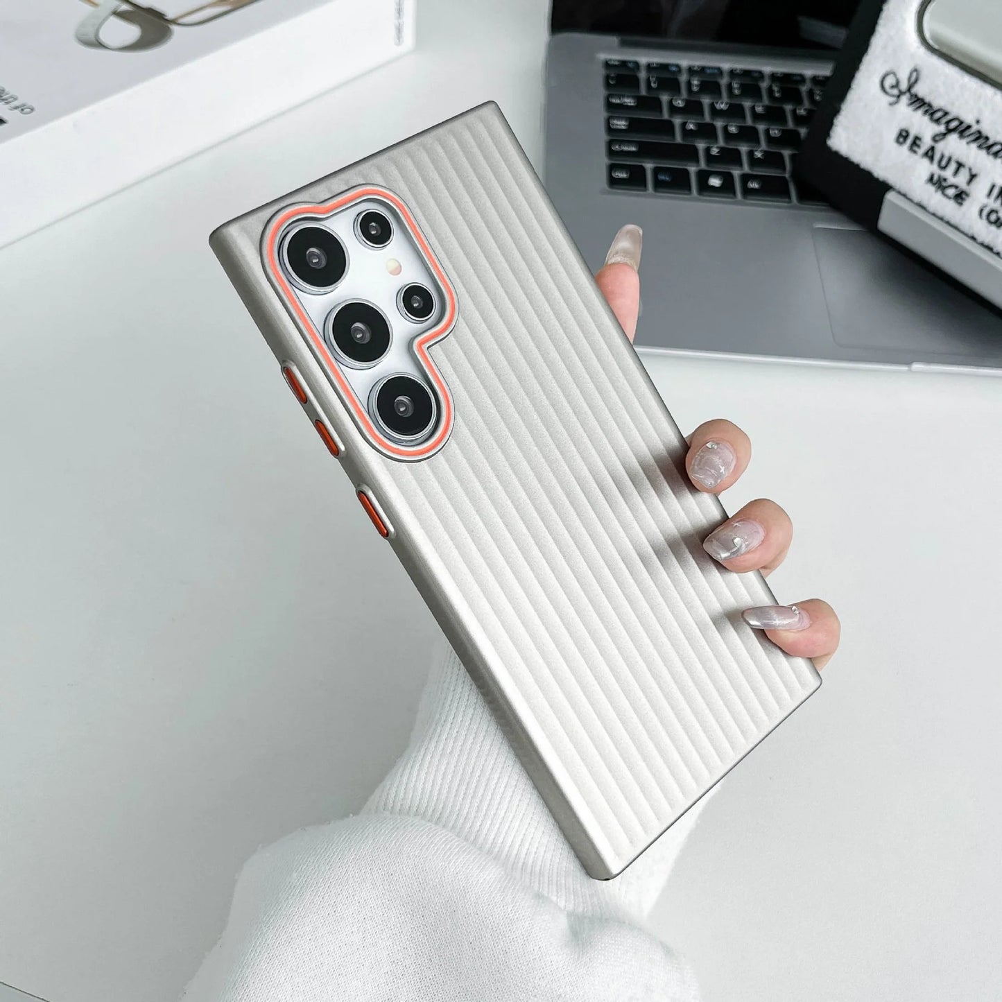 Matte Corrugated Case- Samsung