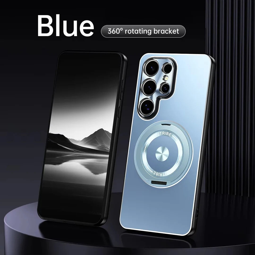 Magnetic Ring Stand Case- Samsung