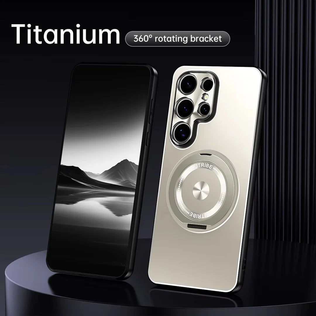 Magnetic Ring Stand Case- Samsung
