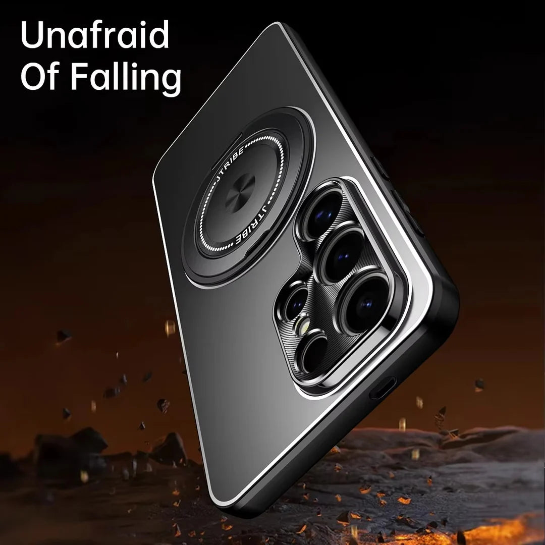 Magnetic Ring Stand Case- Samsung