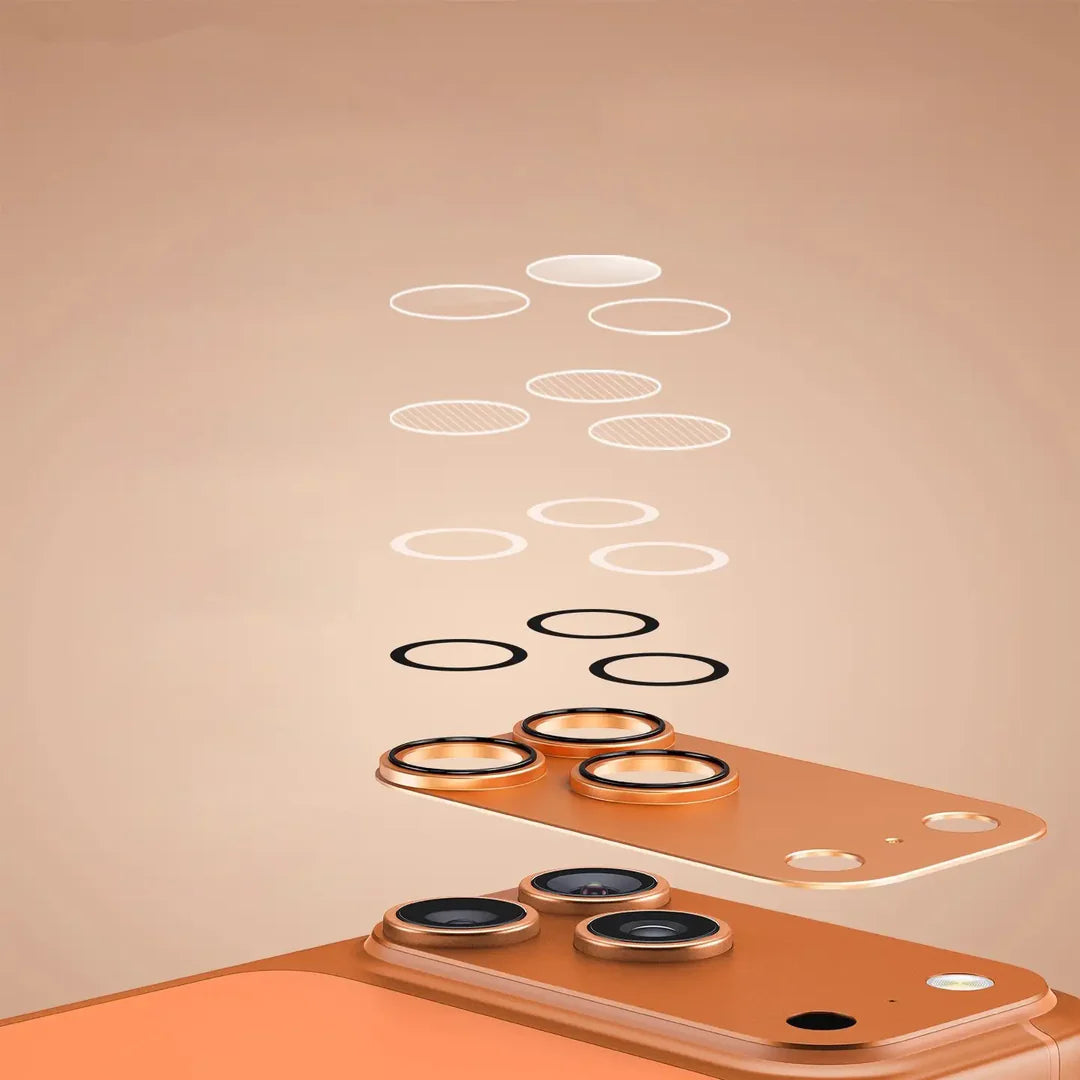 Metal Shield Ring Camera Lens Protector- iPhone