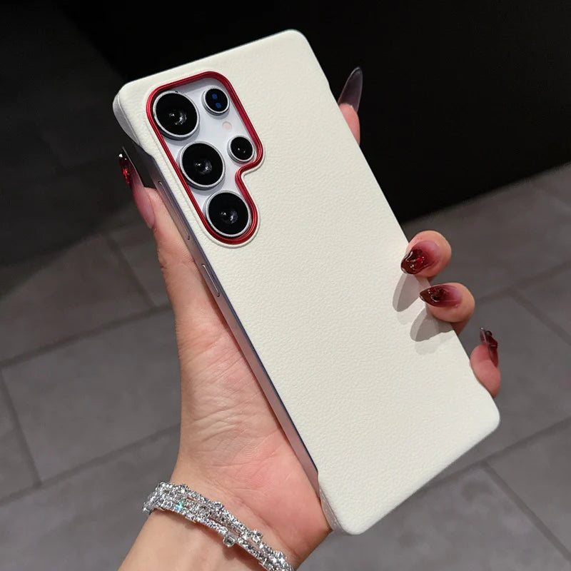 BareFrame Leather Texture Case