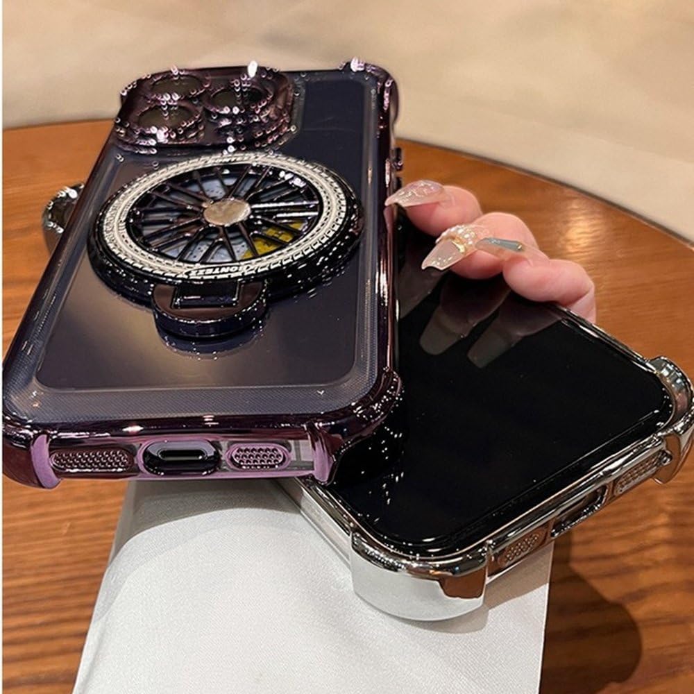 Royal Motion Alloy Magnetic Ring Case- iPhone