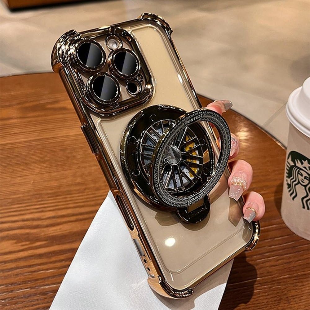 Royal Motion Alloy Magnetic Ring Case- iPhone